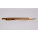 YARD-O-LED ENGINE TURNED ROLLED GOLD PROPELLING PENCIL