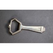 GEORGE V SILVER BOTTLE OPENER, of angular form with stepped top, 3 ½? (9cm) long, 1.5oz, London 1933