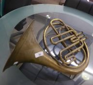 BOOSEY AND CO. LONDON - ORCHESTRAL MODEL CLASS 'A' BRASS FRENCH HORN, EIGHT VALVE, No. 89838 (