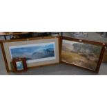 JUDY BAYES  SIGNED COLOUR PRINT No. 528/850 A PANORAMIC COLOUR PHOTOGRAPH 'GREAT GABLE' IN PINE