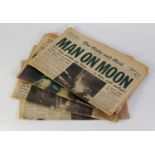 CANADIAN ICONIC NEWSPAPERS. Toronto Daily Star, Monday July 21 1969 MAN WALKS ON THE MOON. The