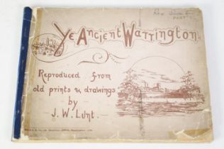 TOPOGRAPHY CHESHIRE. J W Lunt - Ye Ancient Warrington, reproduced from old prints and drawings