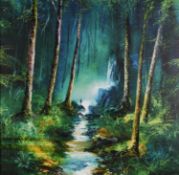 PHILLIP GRAY (b.1959) ARTIST SIGNED LIMITED EDITION COLOUR PRINT ?Forest of Light? (12/195) with