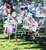 SHEREE VALENTINE DAINES (b.1959) ARTIST SIGNED LIMITED EDITION COLOUR PRINT ?Champagne in the