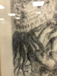 AFTER PIERRE AUGUSTE RENOIR (1841-1919) ETCHING7 ?Le Chapeau Epingle? Signed in the plate The - Image 2 of 4