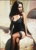 FABIAN PEREZ (b.1967) ARTIST SIGNED LIMITED EDITION COLOUR PRINT ?Kayleigh at the Ritz? (50/195)