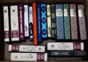 A quantity of FOLIO SOCIETY titles, to include Elizabeth Gaskell - Mary Barton, Wives and Daughters,