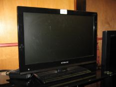 POLAROID SMALL FLAT SCREEN TELEVISION, 19?