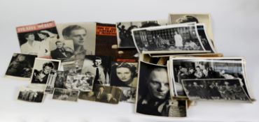 CIRCA 1940's/50's BLACK AND WHITE FRONT OF HOUSE PHOTOGRAPHS AND OTHER EPHEMERA RELATING TO EMRYS