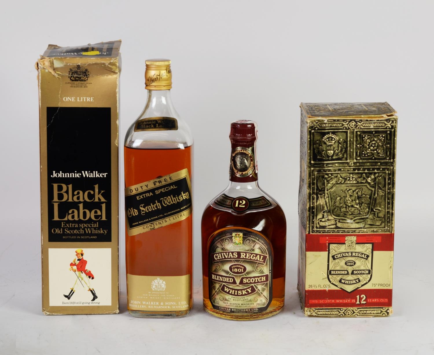 THREE BOXES OF SCOTCH WHISKY and DRY GIN MINIATURES, together with a tin boxed set of six WILLIAM - Image 5 of 8