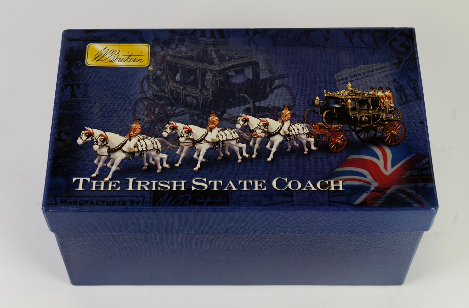 W. BRITAIN MINT AND BOXED DIE CAST MODEL The Irish State Coach, model No 00254, circa 2000,