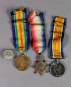 THREE WORLD WAR I MEDALS AWARDED TO 42935 Pte W. Eastwood RAMC, viz 1914 - 18 War Medal, 1914 - 15