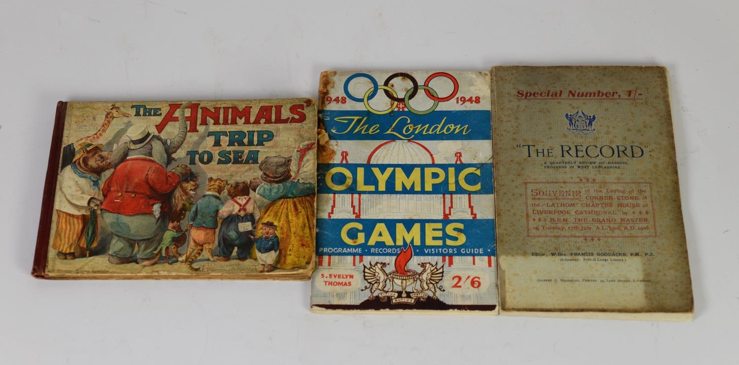 OLYMPIC GAMES, LONDON 1948 PROGRAMME AND VISITOR'S GUIDE, published by S. Evilyn Thomas (water - Image 4 of 6