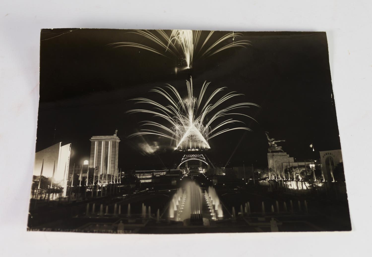 INTERNATIONAL EXHIBITION 1937, PARIS - WHITE METAL ?SOUVENIR DE PARIS, LE SACRE-COUER?, DESK - Image 3 of 4