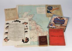 SUNDRY EPHEMERA RELATING TO THE BRITISH EMPIRE EXHIBITION WEMBLEY 1924 to include Tristan da Cunha