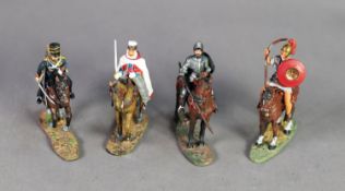 TWENTY DEL PRADO DIE CAST METAL CAVALRYMEN from various periods, to include cavalry officer