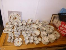 ONE HUNDRED AND FIFTY SIX PIECE EXTENSIVE VILLEROY & BOSCH ‘SUMMERDAY’ PATTERN POTTERY DINNER, TEA