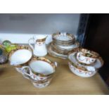 EARLY TWENTIETH CENTURY ROYAL ALBERT 21 PIECE TEA SERVICE (21)