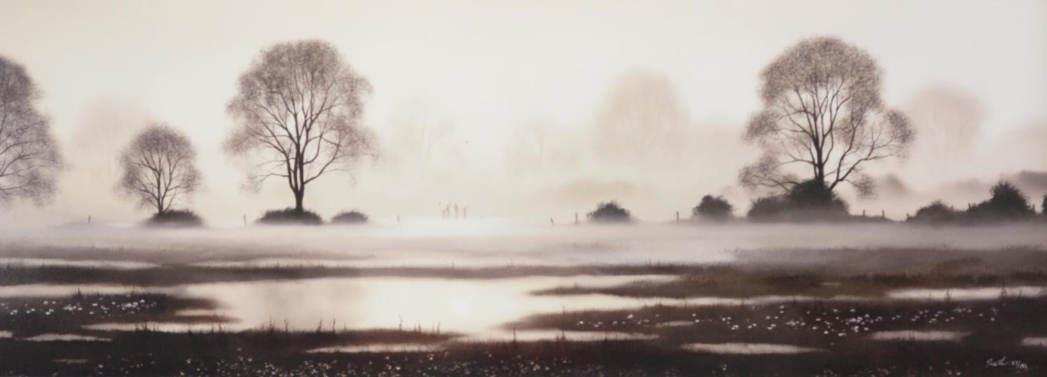 JOHN WATERHOUSE (b.1967) ARTIST SIGNED LIMITED EDITION COLOUR PRINT ‘Free Time’ (57/195) with