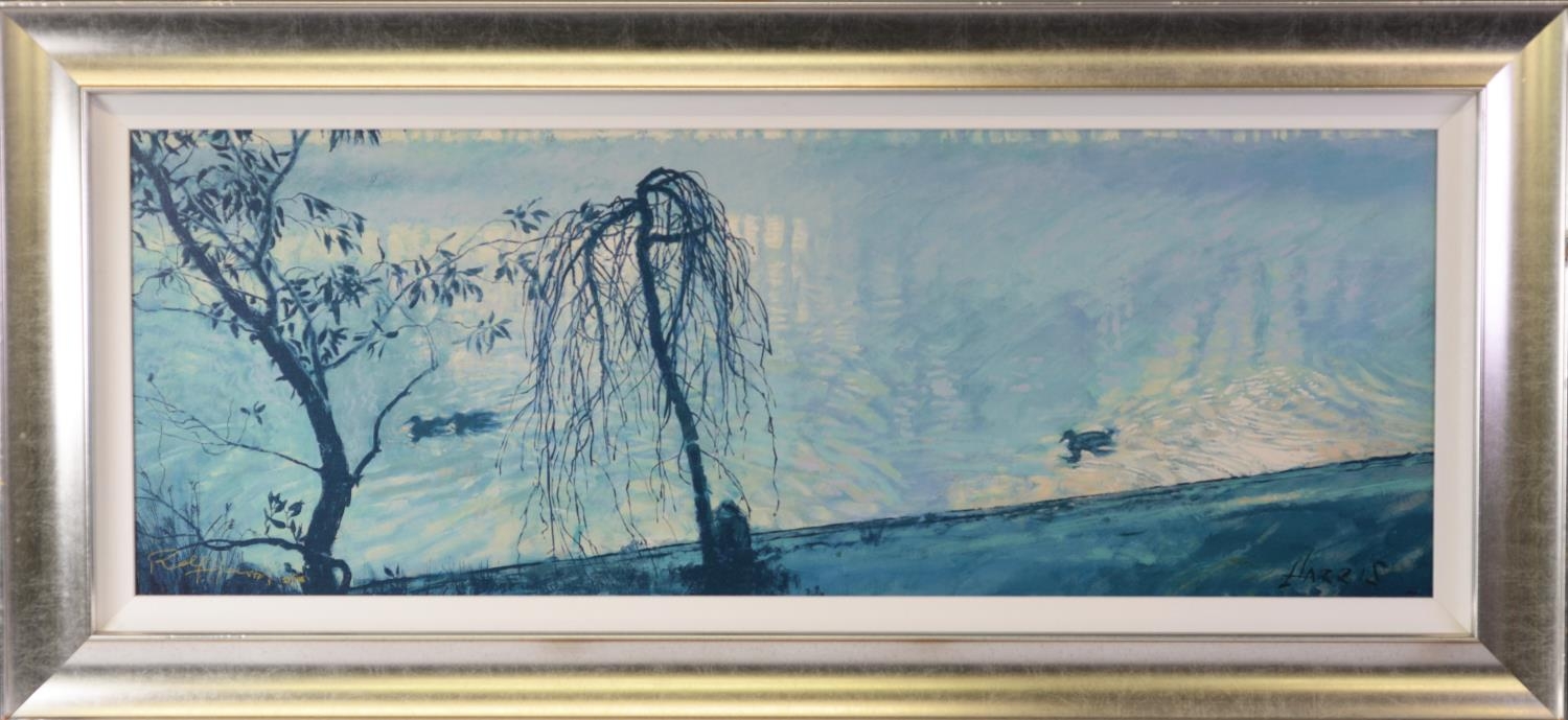 ROLF HARRIS (b.1930) ARTIST SIGNED LIMITED EDITION COLOUR PRINT ‘Mist on the Thames’ (23/195) no - Image 2 of 2