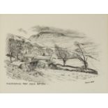 THREE MODERN ARTIST SIGNED PRINTS GLYN MARSH ‘Frome- Cheap Street’ BRIAN LEWIS ‘Ingleborough from