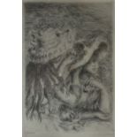 AFTER PIERRE AUGUSTE RENOIR (1841-1919) ETCHING ‘Le Chapeau Epingle’ Signed in the plate The