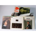 CLASSICAL VINYL RECORDS. BURGOS - Ravel, Daphnis and Chloe, HMV, ASD 2355, red semi labels.