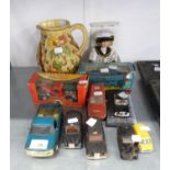 TWO BOXED DIE CAST TOYS INCLUDING; CORGI OPEN-TOP BUS 'MANCHESTER 2002 COMMONWEALTH GAMES', SEVEN