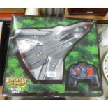 A BOXED AVENTURE FORCE ACTION RIFLE, 'TOMCAT FIGHTER JET', PLASTIC MODEL
