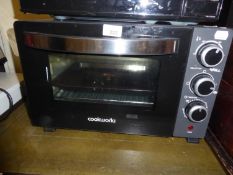 COOKWORKS BLACK CASED TABLE TOP ELECTRIC OVEN/GRILL