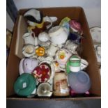 ASSORTMENT OF CHINAWARE including A TOBY JUG, ASHWORTH'S (LATE MASONS) POTTERY BOWL, A WEDGWOOD