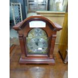 ‘LINCOLN’ MAHOGANY MANTEL CLOCK