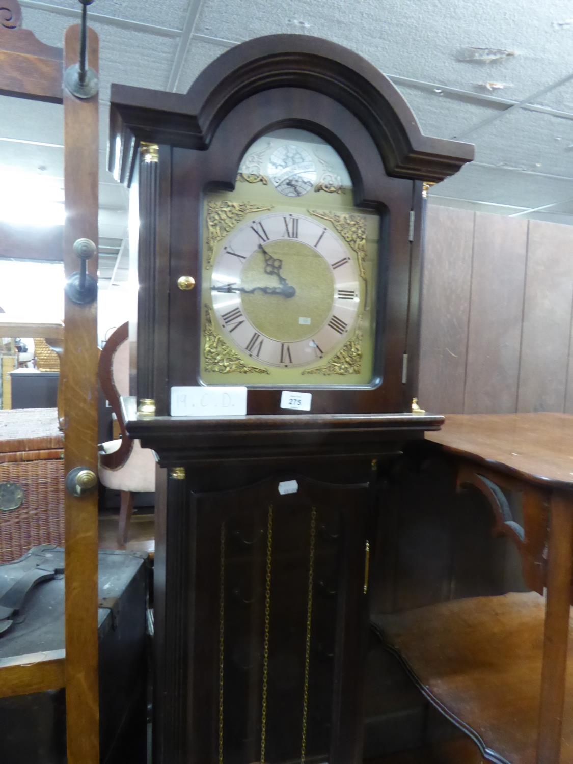 MODERN LONGCASE CLOCK - Image 2 of 2