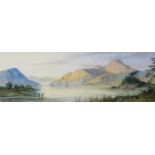 J. ROBERTSON (LATE NINETEENTH CENTURY BRITISH SCHOOL) PAIR OF WATERCOLOUR DRAWINGS ‘Loch Achray’ '