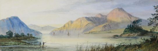 J. ROBERTSON (LATE NINETEENTH CENTURY BRITISH SCHOOL) PAIR OF WATERCOLOUR DRAWINGS ‘Loch Achray’ '
