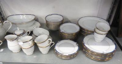 FIFTY TWO PIECE NORITAKE ‘IMPRESSION’ PATTERN CHINA PART DINNER AND TEA SERVICE, originally for