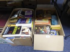 LARGE QUANTITY OF MAINLY FICTION, PAPERBACKS, MIXED GENRES, INCLUDING SCI-FI, CLASSICAL