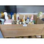 COLLECTION OF NOVELTY SCENT BOTTLES, many by AVON, approximately 80 in total, contents of three