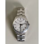 GENT'S TISSOT PR100 POWERMATIC 80 STAINLESS STEEL WRISTWATCH with automatic 23 jewels movement