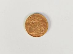 VICTORIAN 1899 GOLD FULL SOVEREIGN