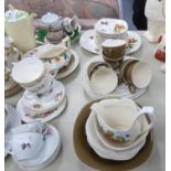 SELECTION OF MIDWINTER 'STYLECRAFT' POTTERY DINNER AND TEA WARES, DECORATED WITH CITRUS FRUITS