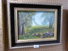 JEAN CARLTON (TWENTIETH/ TWENTY FIRST CENTURY) OIL ON CANVAS ‘Almost Heaven’ Signed Jean, attributed