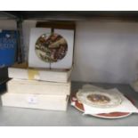 THREE ROYAL DOULTON COLLECTORS PLATES AND THREE  COLLECTORS PLATES (6)