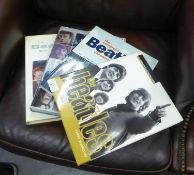 SIX VARIOUS LARGE 'BEATLES' BOOKS TO INCLUDE; THE BEST OF THE BEATLES BOOK, THE BEATLES 10 YEARS