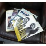 SIX VARIOUS LARGE 'BEATLES' BOOKS TO INCLUDE; THE BEST OF THE BEATLES BOOK, THE BEATLES 10 YEARS