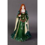 ROYAL WORCESTER FOR COMPTON & WOODHOUSE LIMITED EDITION PORCELAIN FIGURES comprising GOLDEN GIRL