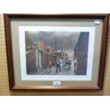 TOM BROWN ARTIST SIGNED LIMITED EDITION COLOUR PRINT 'THE RAG AND BONE MAN'  SIGNED AND NUMBERED