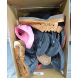 A QUANTITY OF UNUSED LADIES SHOES (SIZE 7)