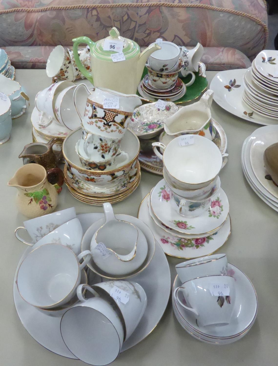 SELECTION OF EARLY TWENTIETH CENTURY AND LATER CHINA TEA AND COFFEE WARES (IN EXCESS  OF 50 PIECES)