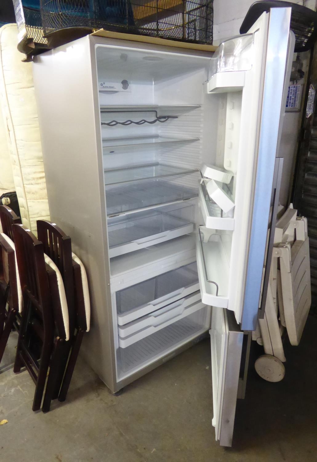 A FISHER AND PAYKEL FRIDGE FREEZER, RIGHT HINGED - STAINLESS STEEL, 169cm HIGH X 79cm WIDE - Image 2 of 2